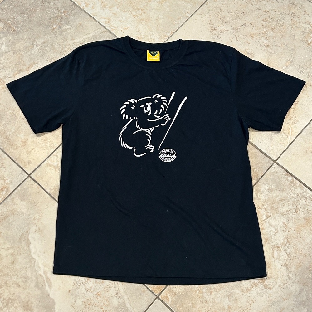 Australia Koala Graphic Shirt Mens XL Black Cotton Souvenir‎ Short Sleeve Tee